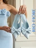 Туфли на каблуке шпильке слингбэки вечерние с бантом Rio Fiore 896402613 купить за 2 876 ₽ в интернет‑магазине Wildberries